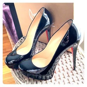 Christina Louboutin Bianca shoes.